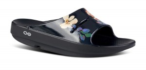 Oofos OOahh Limited Slide Sandal Sandaler Dam Wild Flora | CWM870239