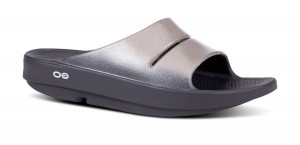 Oofos OOahh Luxe Slide Sandal Sandaler Dam Latte | PBH253691