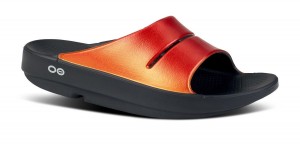 Oofos OOahh Luxe Slide Sandal Sandaler Dam Solstice | FZN867521