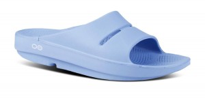 Oofos OOahh Slide Sandal Sandaler Dam Blå | AGY492170