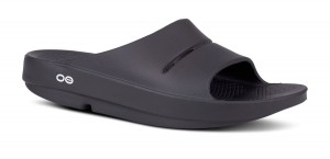 Oofos OOahh Slide Sandal Sandaler Herr Svarta | FQO356249