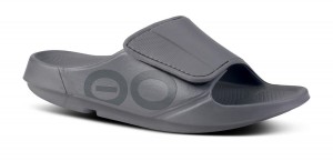 Oofos OOahh Sport Flex Sandal Sandaler Dam Slate | JHW289604