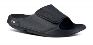 Oofos OOahh Sport Flex Sandal Sandaler Herr Svarta | HTD624908