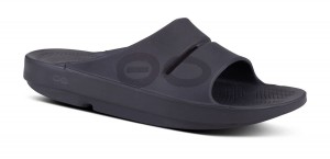 Oofos OOahh Sport Slide Sandal Sandaler Dam Svarta | RPX061594