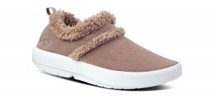 Oofos OOcoozie Low Shoe Tofflor Dam Choklad | HNA457362