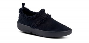 Oofos OOcoozie Low Shoe Tofflor Dam Svarta | BWH810749
