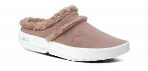 Oofos OOcoozie Mule Shoe Tofflor Dam Choklad | FQD870546