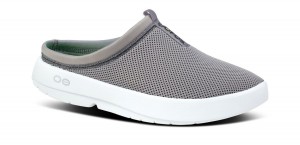 Oofos OOcoozie Sport Mule Tofflor Herr Vita | NRV627031