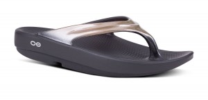 Oofos OOlala Luxe Sandal Sandaler Dam Latte | MWU305819