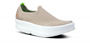 Oofos OOmega eeZee Low Shoe Skor Dam Vita | RZQ745061