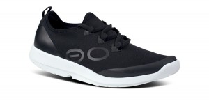 Oofos OOmg Sport LS Low Shoe Skor Herr Vita Svarta | HVX749608