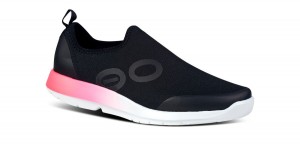 Oofos OOmg Sport Low Shoe Skor Dam Rosa Svarta | NDJ651028