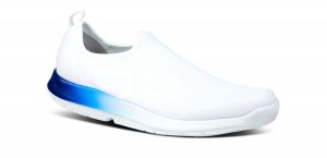 Oofos OOmg Sport Low Shoe Skor Herr Kungsblått Vita | SIG385961
