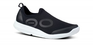 Oofos OOmg Sport Low Shoe Skor Herr Vita Svarta | FPZ738514
